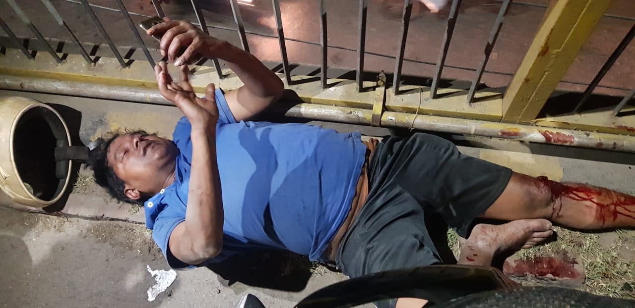 मरी कंपनी पुल पर टक्कर