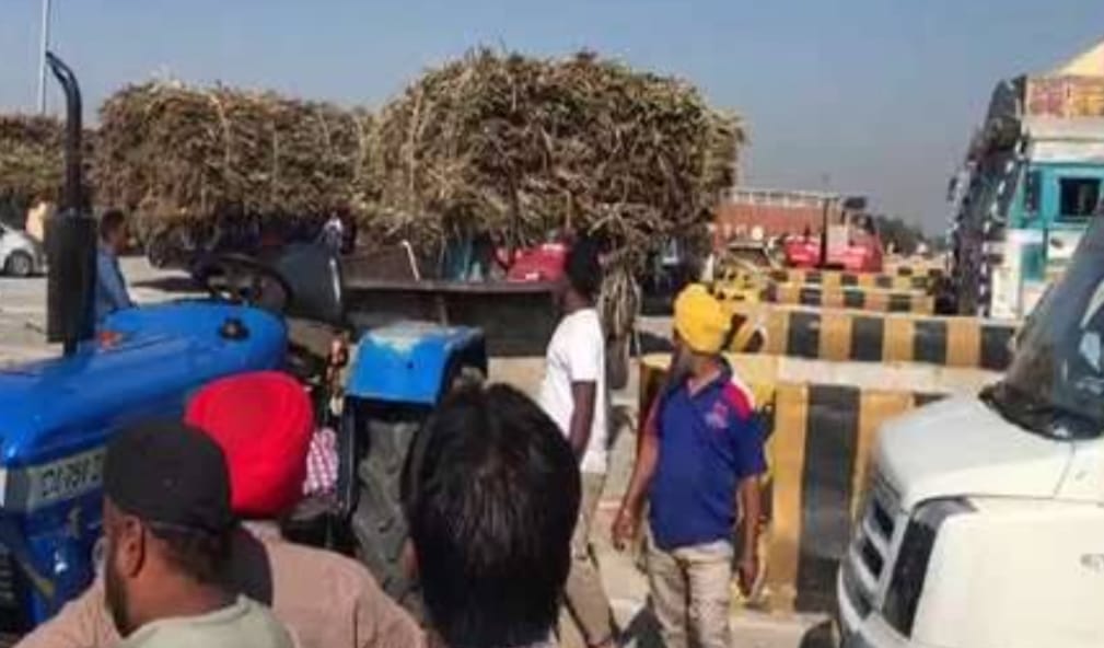 भारतीय किसान यूनियन के सदस्यों ने जमकर किया हंगामा