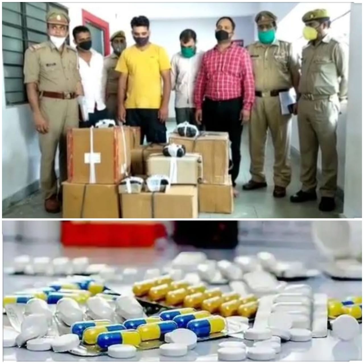 नशीली दवाओं के धंधे पर कानपुर पुलिस की कार्यवाही