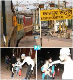 कानपुर सेंट्रल से 20 ट्रेनों से 2964 यात्रियों ने किया सफर